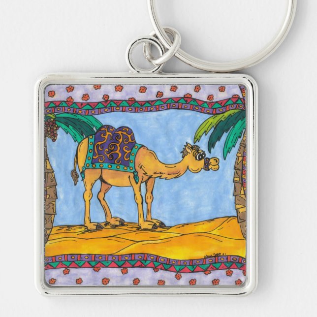 Crazy Camel Keychain (Front)