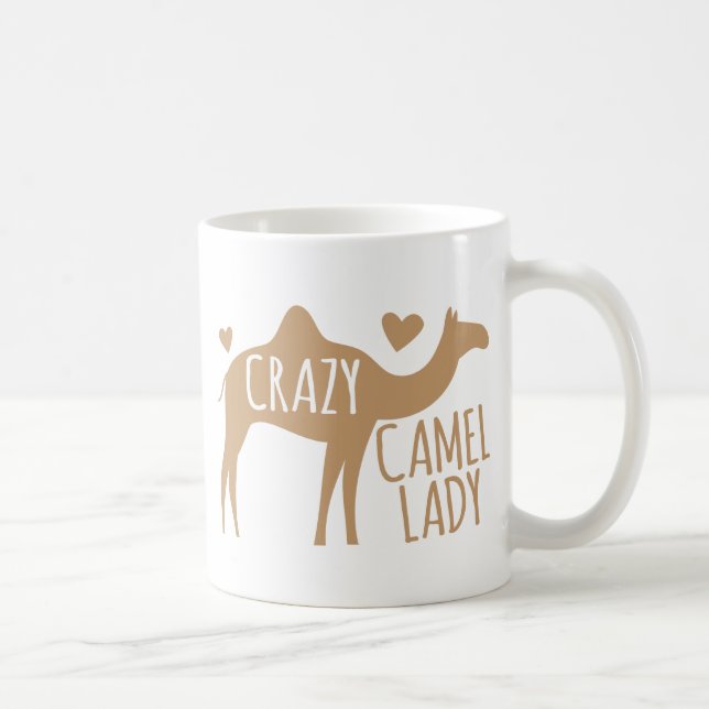 Crazy Camel Lady Coffee Mug (Right)