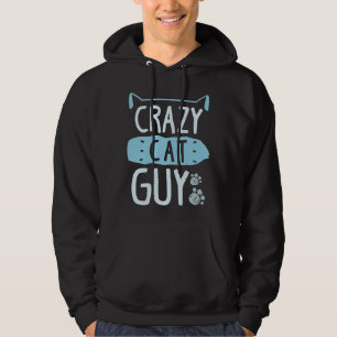 Crazy Cat Guy Hoodie