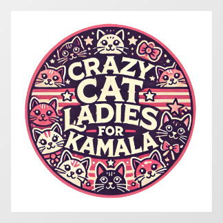 Crazy cat ladies for Kamala!