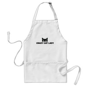 Crazy Cat Lady Apron