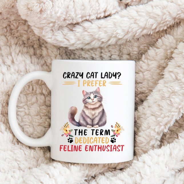 ‘Crazy cat  lady’ Coffee Mug (Creator Uploaded)