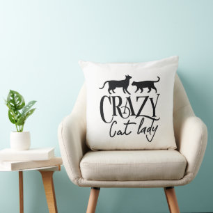 Crazy Cat Lady Cushion