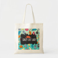 Crazy Cat Lady Cute and Playful Cat Pattern