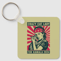 Crazy Cat Lady For Kamala 2024