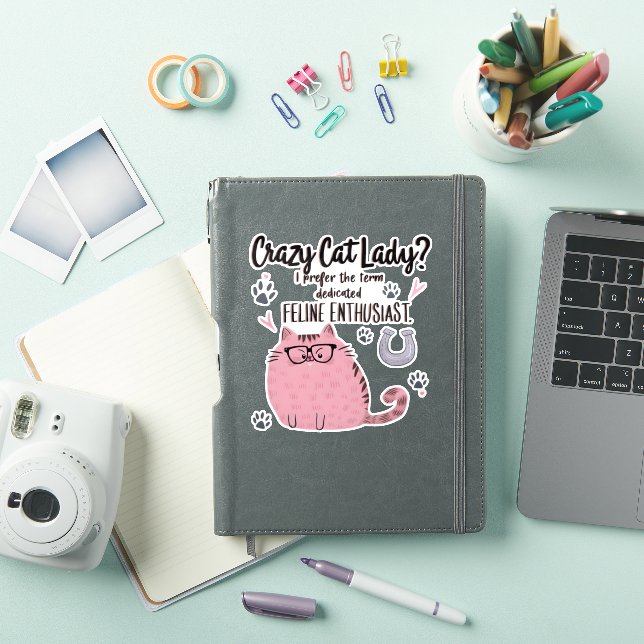 Crazy Cat Lady? Funny Cat Lover Gift  (iPad Cover)