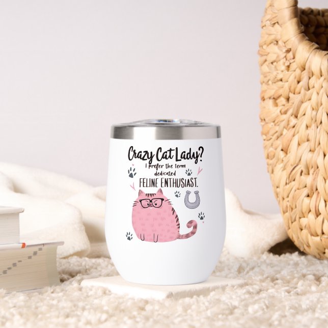 Crazy Cat Lady? Funny Cat Lover Gift  (Living Room (Rotated))