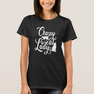 Crazy Cat Lady Graphic Cat Owner Cat Pet Animal Ki T-Shirt