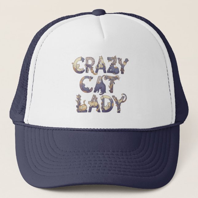 Crazy Cat Lady Hat (Front)