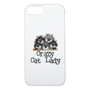 Crazy Cat Lady iPhone 7 case