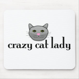 Crazy Cat Lady Mouse Pad