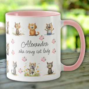 CRAZY CAT LADY  MUG