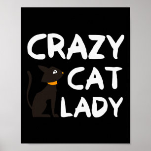 Crazy Cat Lady  Poster