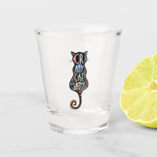 Crazy Cat Lady Shot Glass