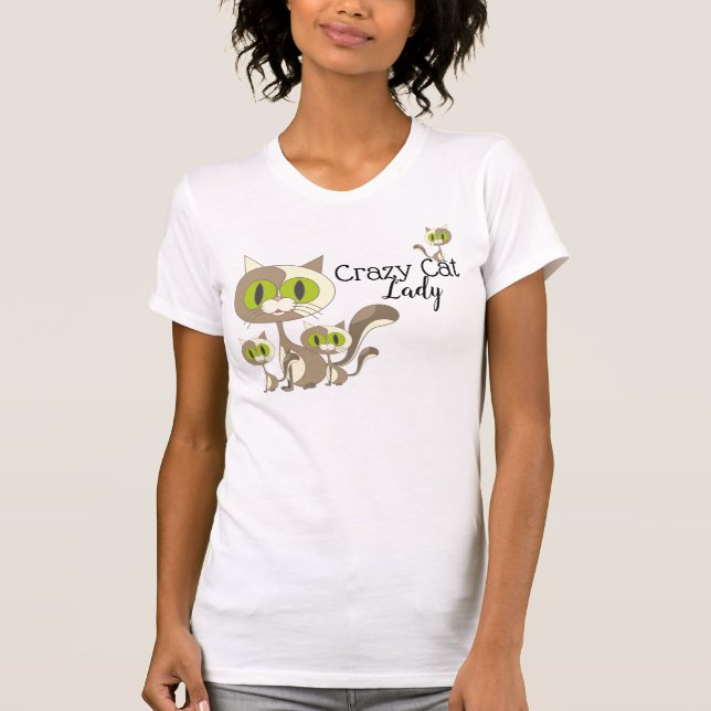 Crazy Cat Lady T-Shirt (Front)