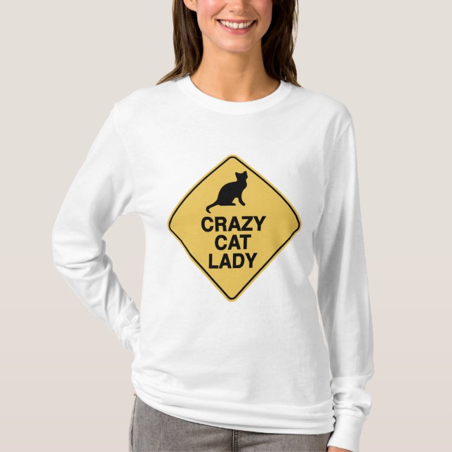 Crazy Cat Lady T-Shirt (Front)