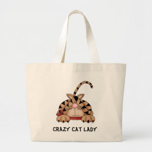 Crazy Cat Lady tote