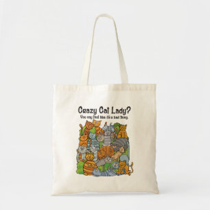 Crazy Cat Lady Tote Bag
