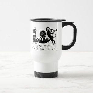 Crazy Cat Lady Travel Mug