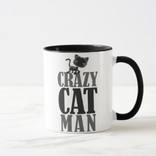Crazy Cat Man Mug