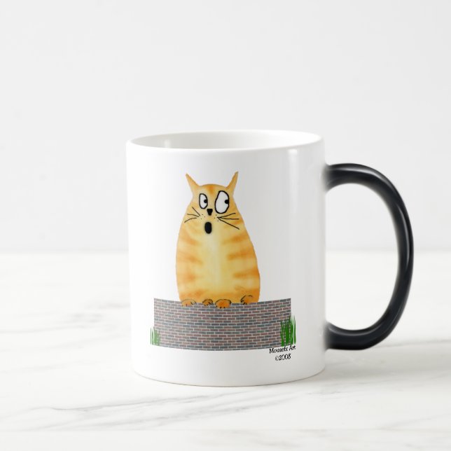 Crazy Cat Mug (Right)