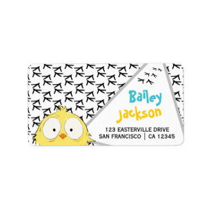 Crazy Chicken! Fun Funny Overload! Label