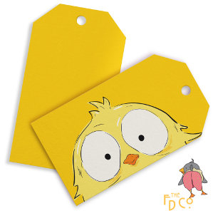 Crazy Chicken! Gift Tag