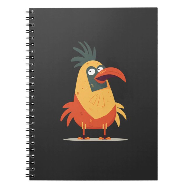 Crazy Chicken Lady Notebook (Front)