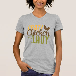 Crazy Chicken Lady Women's T-Shirt