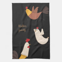 crazy chickens modern farmhouse monogram kitchen t