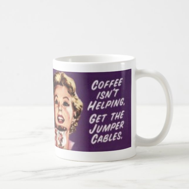 crazy coffee coffee mug (Right)