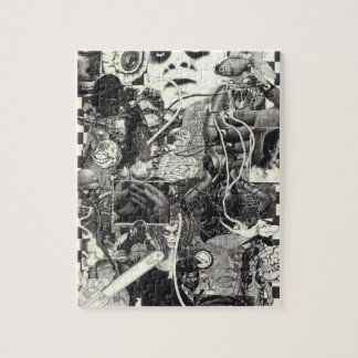 crazy collage jigsaw puzzle