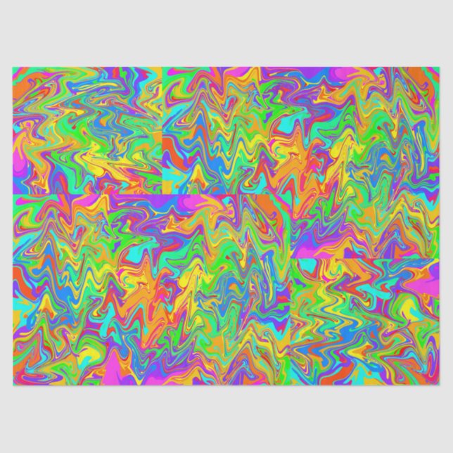 Crazy Colors Tissue Paper (Front)