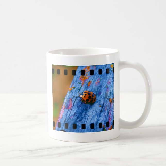 Crazy Colour Bug Coffee Mug (Right)