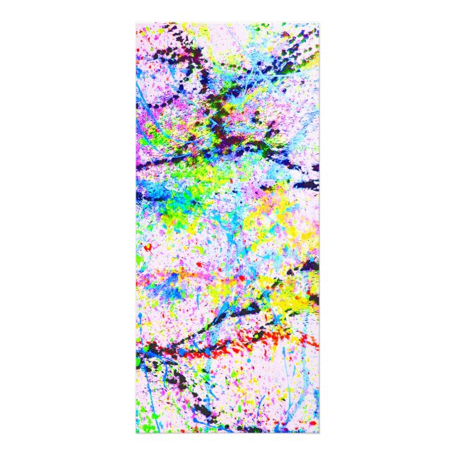 Crazy colours rack card (Front)