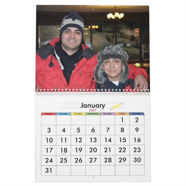 Crazy Cool People Calendar (Jan 2027)