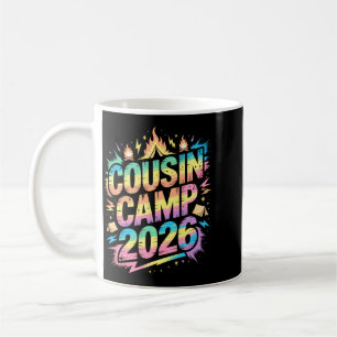 Crazy Cousin Camp 2026 Vacation Squad Crew Auntie Coffee Mug