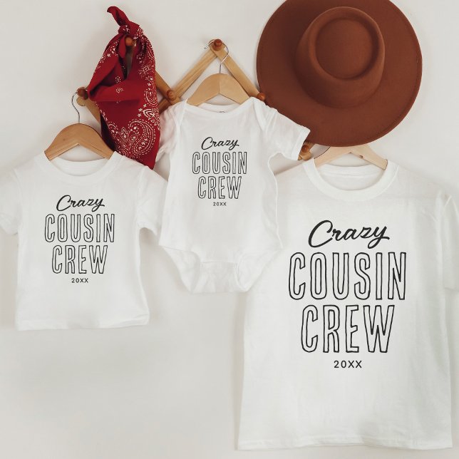 Crazy Cousin Crew Family Toddler T-Shirt (Creator Uploaded)