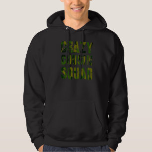 Crazy Cousin Squad Camo  Abuelo Abuela Reeducation Hoodie