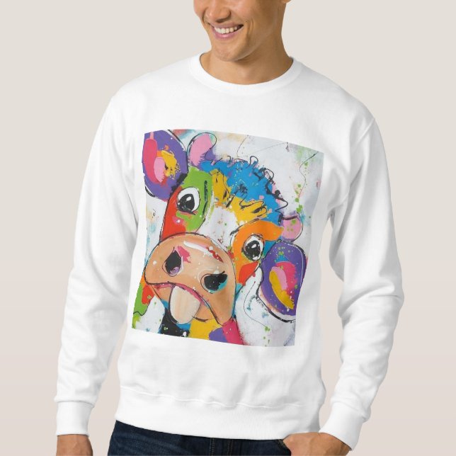Crazy Cow Sweatshirt (Front)