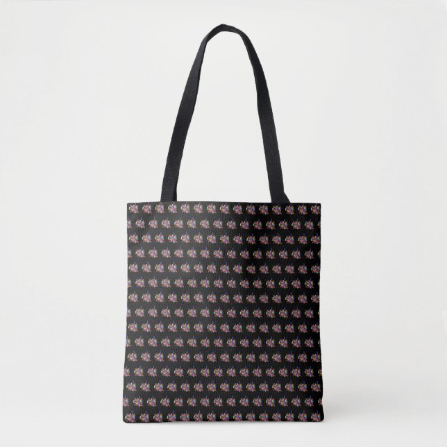 Crazy Cross eyed planarian Tote Bag (Front)