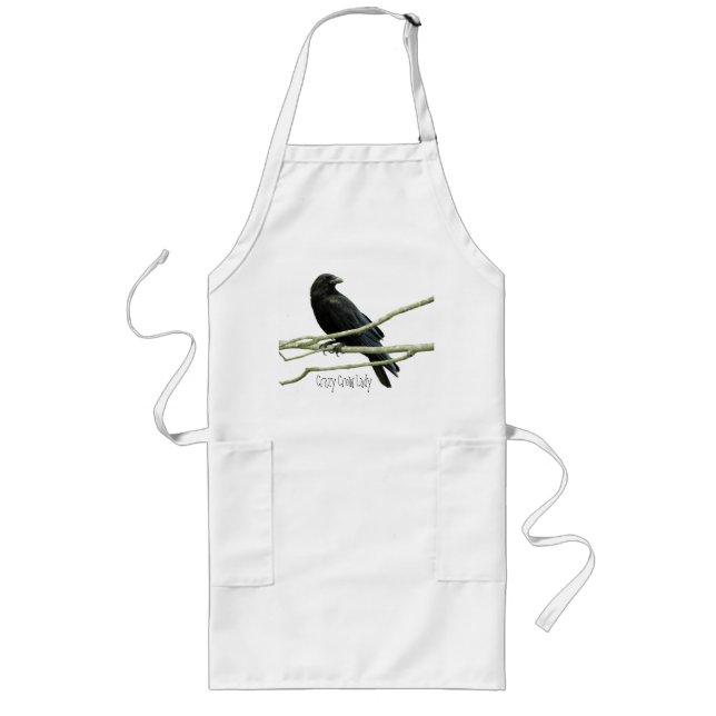Crazy Crow Lady Apron (Front)