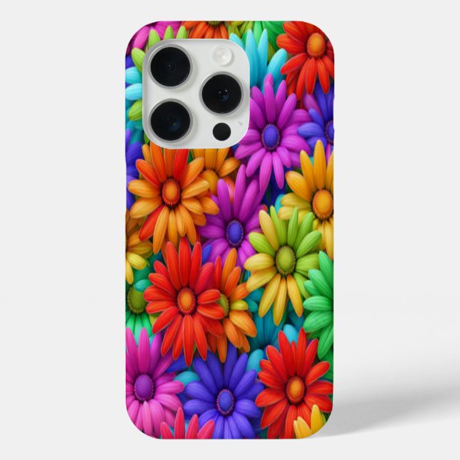 Crazy Daisy #5 - iPhone Cases (Back)