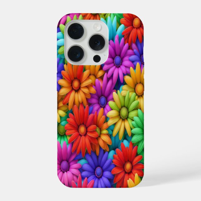 Crazy Daisy #5 - iPhone Cases (Back)