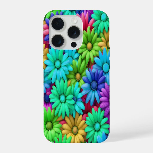 Crazy Daisy #9 - iPhone Cases (Back)