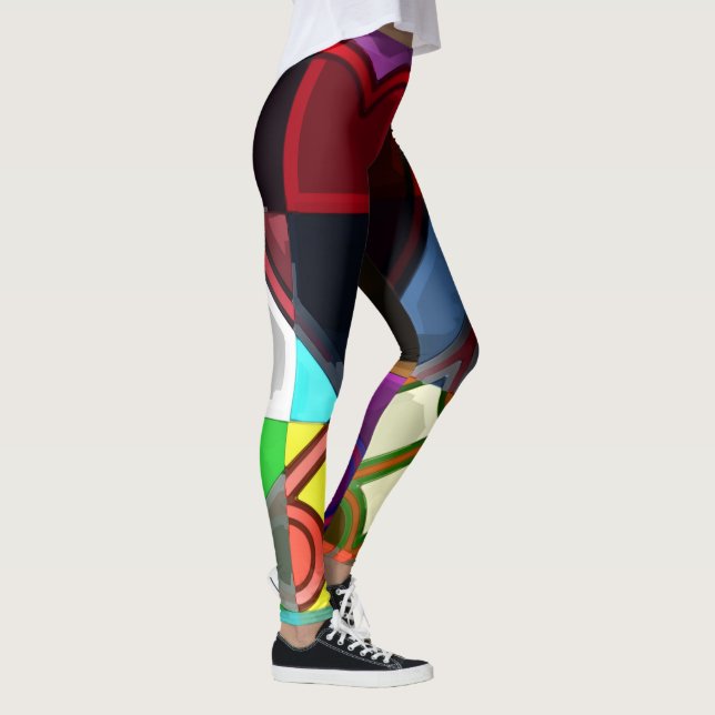 Crazy design for brave leggings (Right)