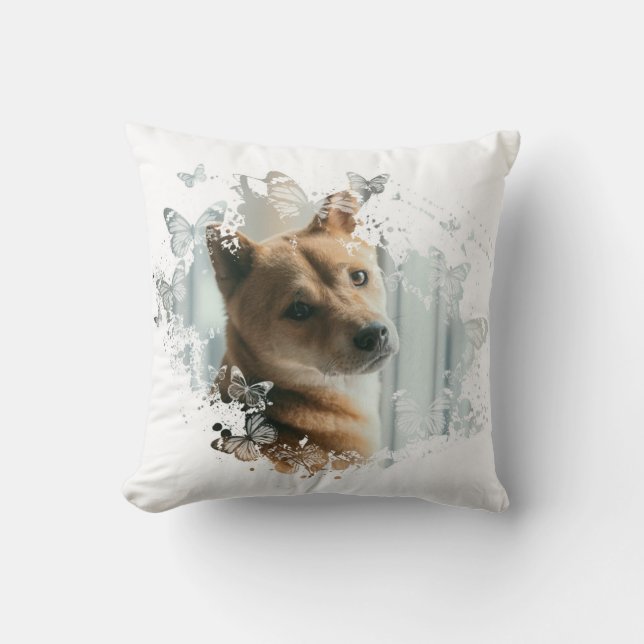 Crazy Dog Cushion (Front)