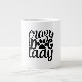 Crazy Dog Lady Large Coffee Mug