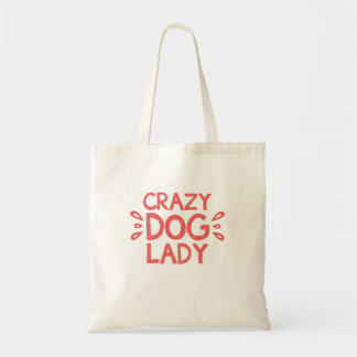 CRAZY-DOG-LADY TOTE BAG