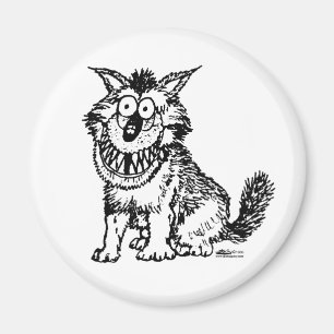 Crazy Dog Magnet